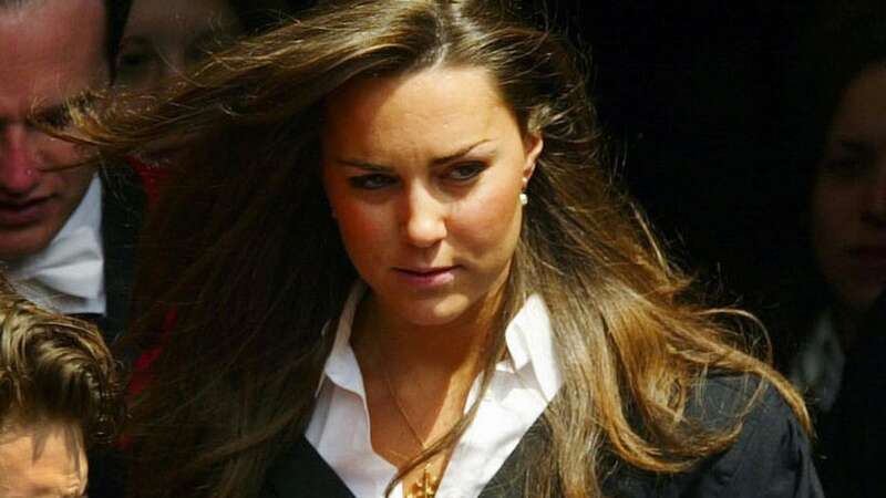 Kate Middleton graduating at St Andrews in 2005 (Image: PA)