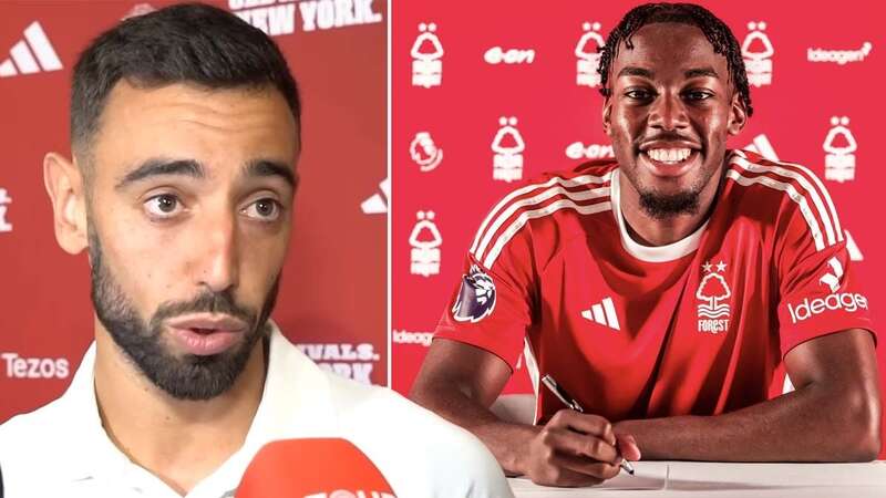 Bruno Fernandes sends parting message to Anthony Elanga as he leaves Man Utd