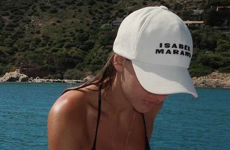 David Ginola's model daughter stuns in bikini as she enjoys holiday boat trip