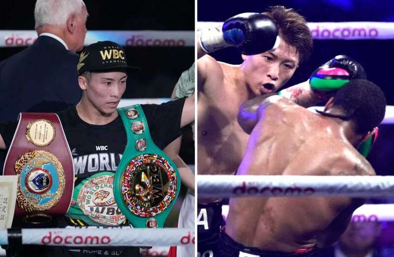 Naoya Inoue becomes four-weight world champ with BRUTAL KO of Fulton