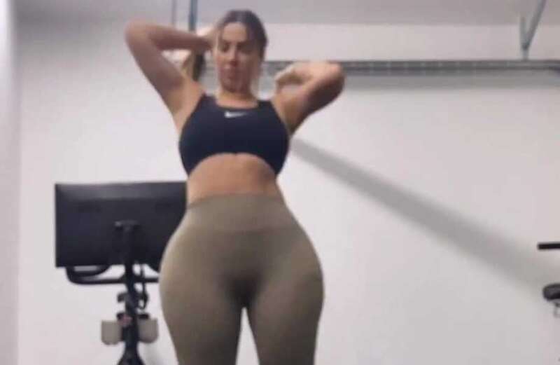 Holly Hagan shows off tiny waist just eight weeks after giving birth