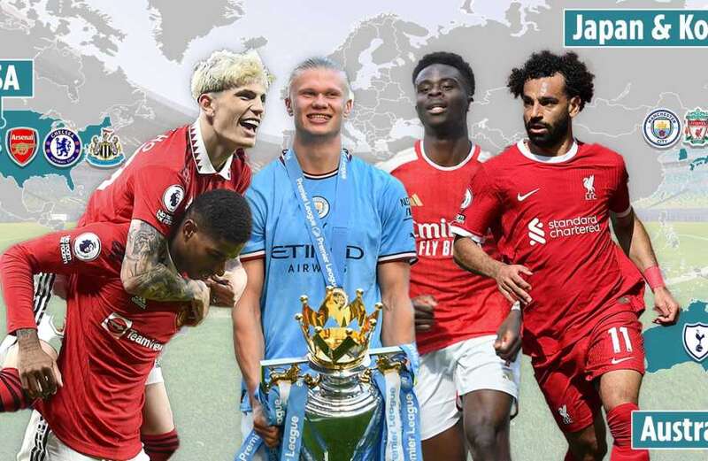 Man Utd, Arsenal, Chelsea, Newcastle, Liverpool and Man City pre-season fixtures