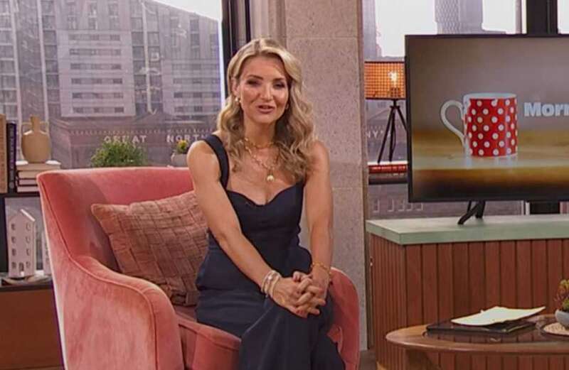 Helen Skelton dazzles Morning Live fans in plunging top after pyjamas 'jibe'