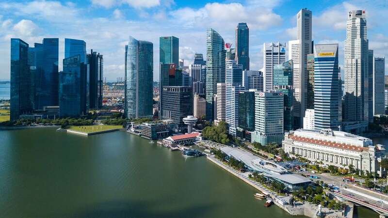 Aerial view of Singapore where the capital punishment is happening (Image: Getty Images)