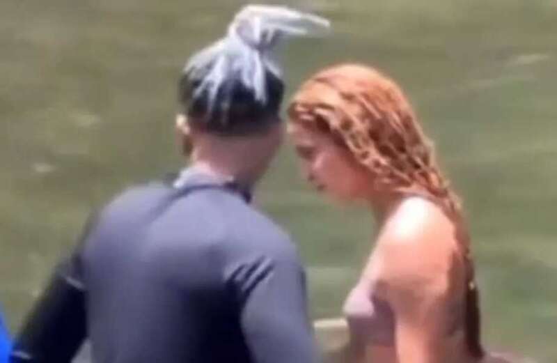 Shakira & newly single singer spotted bathing in river amid Lewis dating rumour