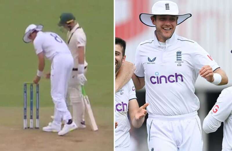 Watch Ashes hero Broad make sneaky move to âchange his luckâ vs Australia