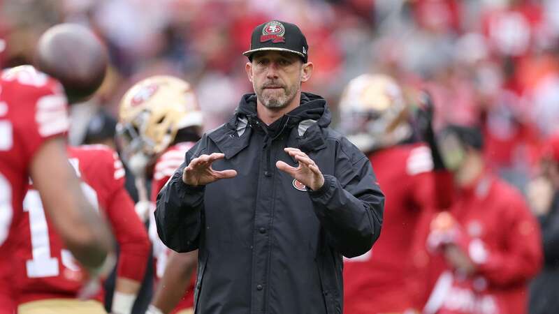 San Francisco 49ers coach Kyle Shanahan thinks Sam Darnold can be as good as an NFL Hall of Famer (Image: Thearon W. Henderson/Getty Images)