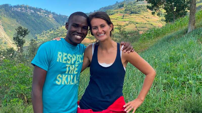 Alix Dorsainvil (right), wife of El Roi Haiti Director Sandro Dorsainvil (left), and their child were reportedly abducted (Image: Elroi Haiti)