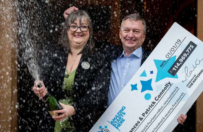 We won £115MILLION in EuroMillions jackpot - here's first thing we did