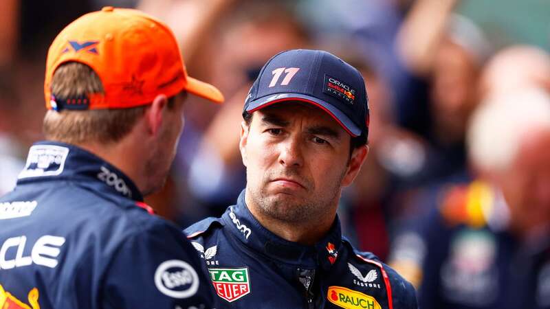 Sergio Perez was outclassed by Max Verstappen at Spa-Francorchamps (Image: Getty Images)