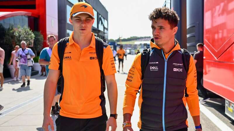 Lando Norris and Oscar Piastri