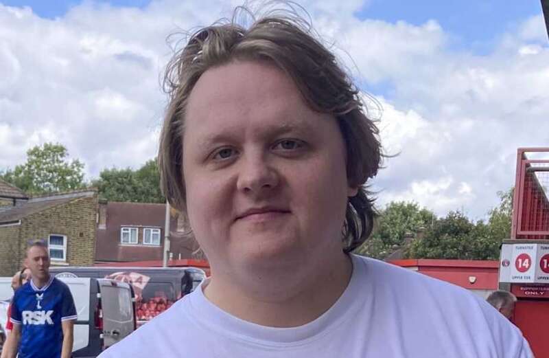 Lewis Capaldi makes first appearance after cancelling tour amid health issue