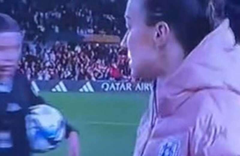 Watch Lucy Bronze SNUB referee after controversial decisions in win over China