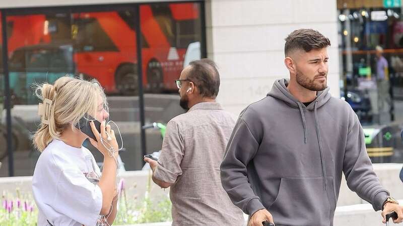 Paige and Scott were spotted leaving the hotel together (Image: Mattpapz / BACKGRID)