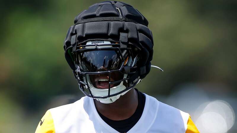 George Pickens made a tremendous catch over Joey Porter Jr. at training camp. (Image: Icon Sportswire via Getty Images)