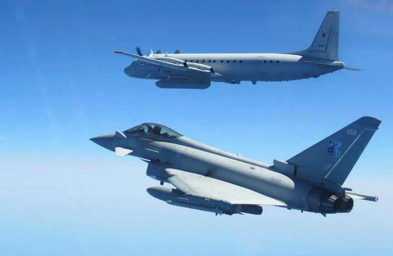 RAF fighter jets intercept 50 warplanes near Nato airspace in just four months