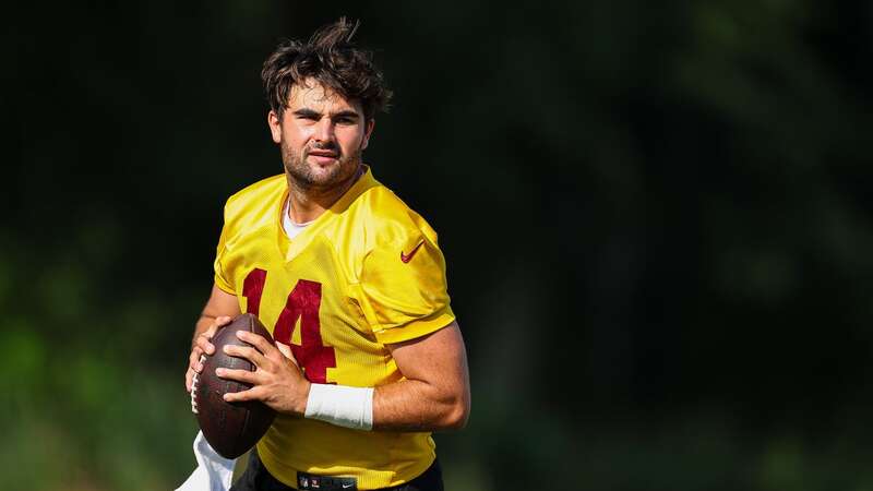 Sam Howell has been praised heavily ahead of his first NFL season as starter (Photo by Scott Taetsch/Getty Images) (Image: 2023 Scott Taetsch)