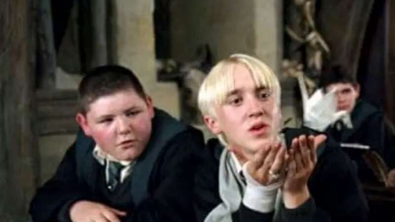 Jamie Waylett plays Crabbe, Draco Malfoy