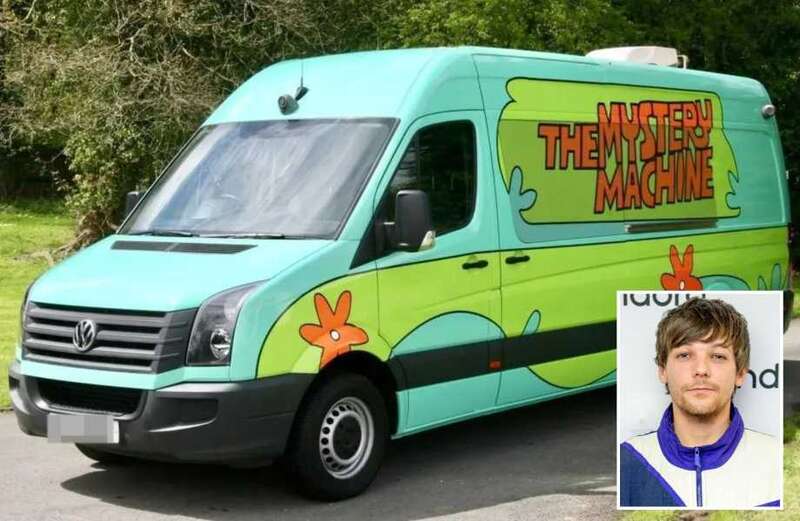 Inside Louis Tomlinson’s luxury Scooby Doo-themed campervan with huge TV and gaming set up as it sells for £39k