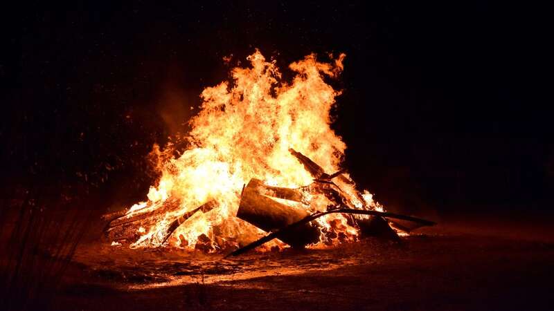 A teenager in Wisconsin has been charged after he triggered a massive bonfire explosion that injured more than a dozen people (Image: Getty Images/EyeEm)