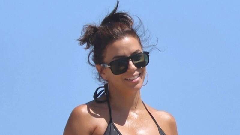 Eva Longoria, 48, shows off incredible figure in minuscule string bikini