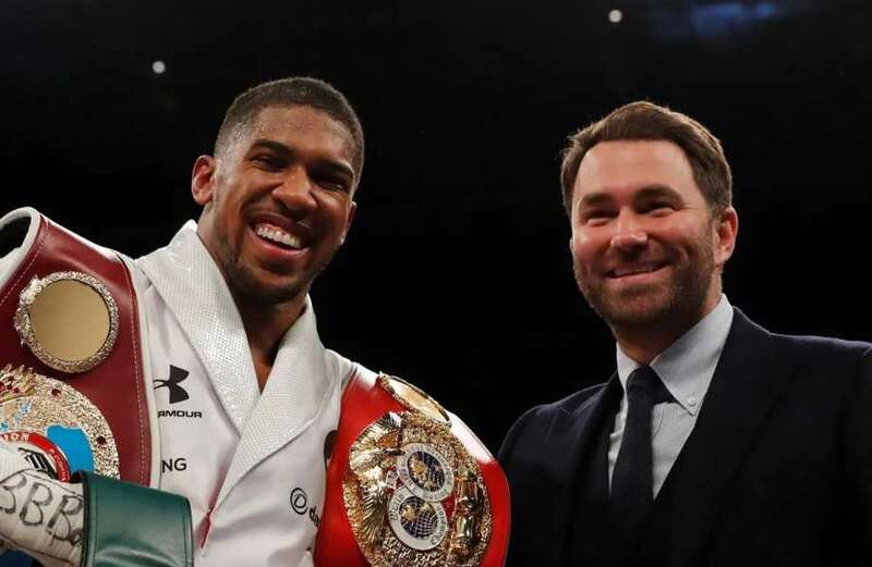 Boxing fans slam Joshua v Helenius but Hearn defends Finn as 'credible'