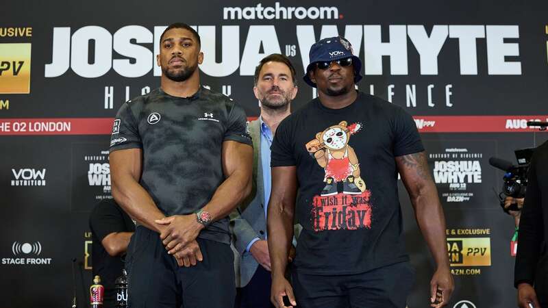 Anthony Joshua “wasn’t surprised” about Dillian Whyte’s drugs test failure