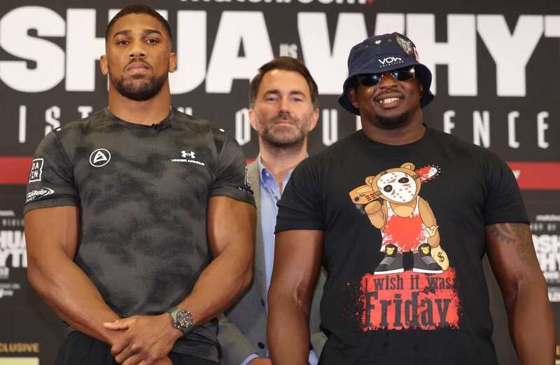 Anthony Joshua sensationally claims boxing has major drugs problem