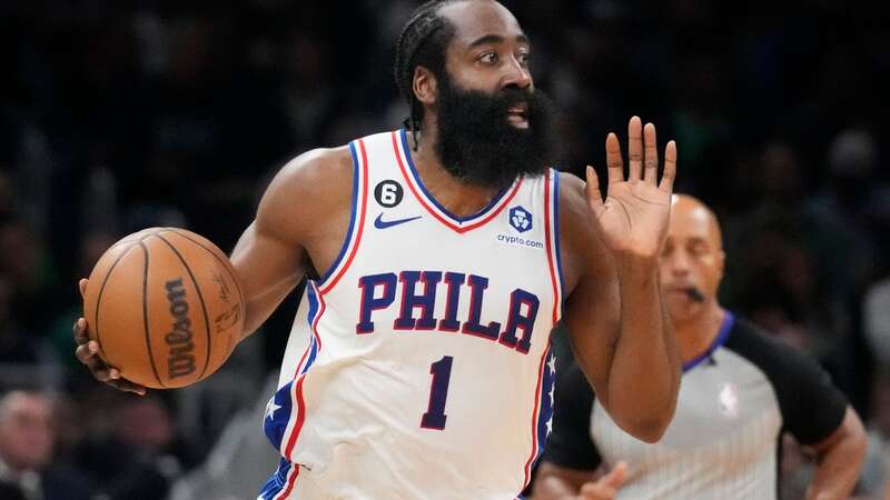 James Harden has expressed his desire to leave the Philadelphia 76ers (Image: AP)