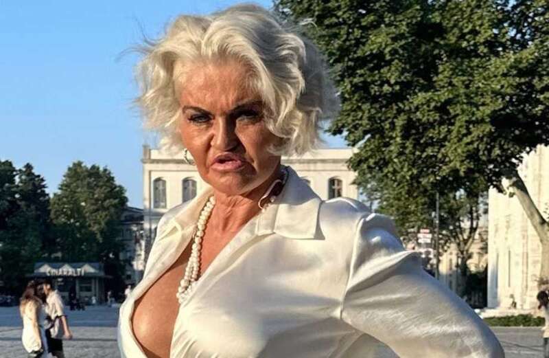 Danniella Westbrook channels Marilyn Monroe as she shows off new boob job