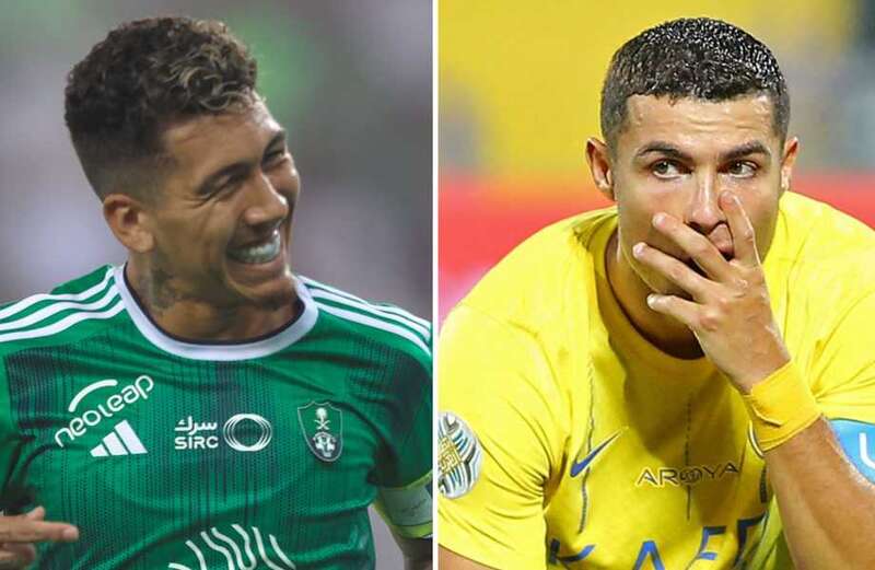 Firmino 'surpasses Ronaldo' in his first game in Saudi with debut hat-trick