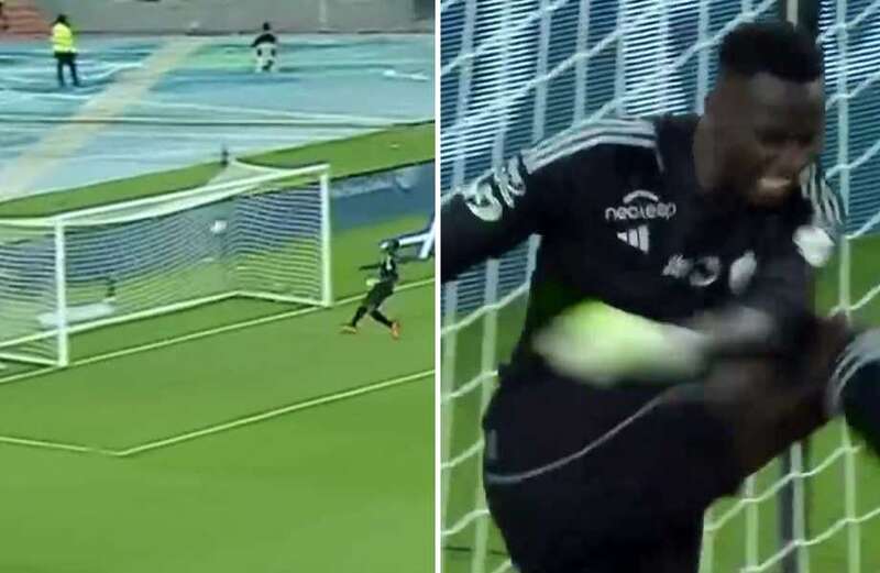 Watch ex-Chelsea goalkeeper Edouard Mendyâs horror howler on Al-Ahli debut