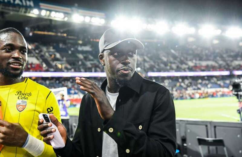 Ex-Man City star Benjamin Mendy celebrates new club's draw against PSG