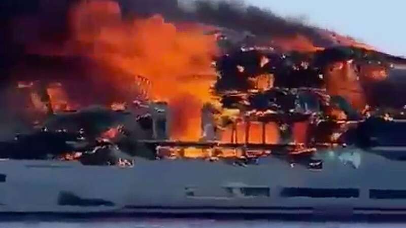 Formentera superyacht bursts into flames as passengers escape for their lives