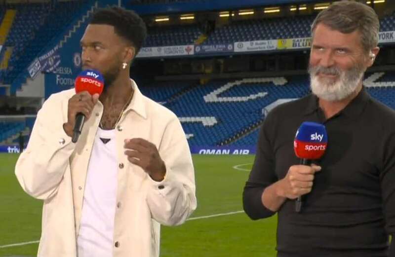 Watch hilarious moment Keane rolls eyes as Sturridge does an impression of him