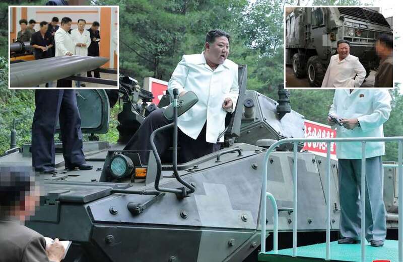 Kim Jong-Un visits a key military factory as he ramps up capabilities