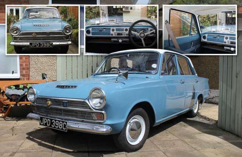 Ford Cortina dubbed 'most significant vehicle EVER' hits auction