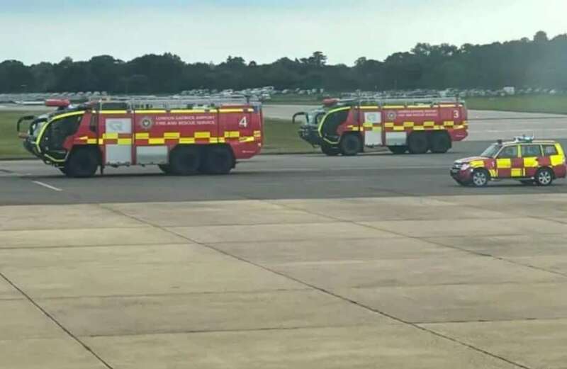 Gatwick Airport chaos as flights diverted and runway temporarily closed