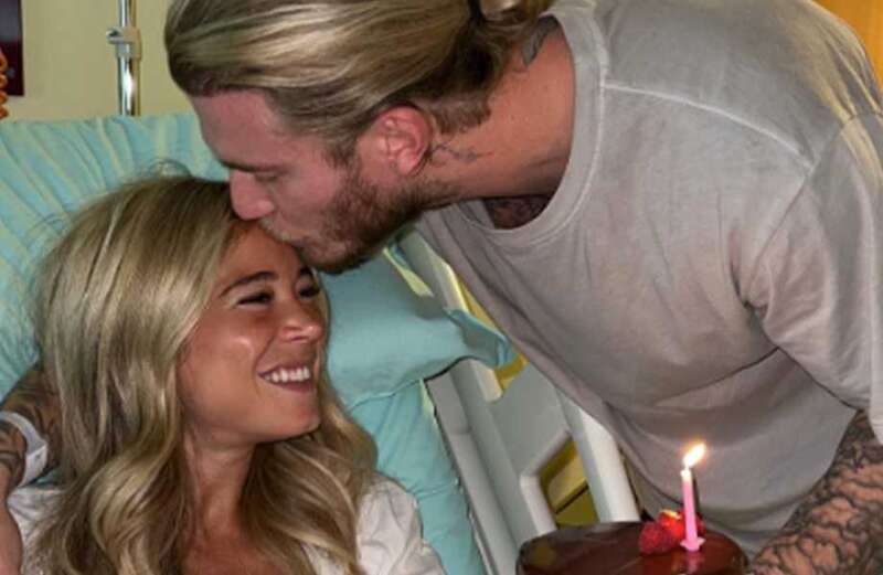 Diletta Leotta gives birth to first child Aria with partner Loris Karius