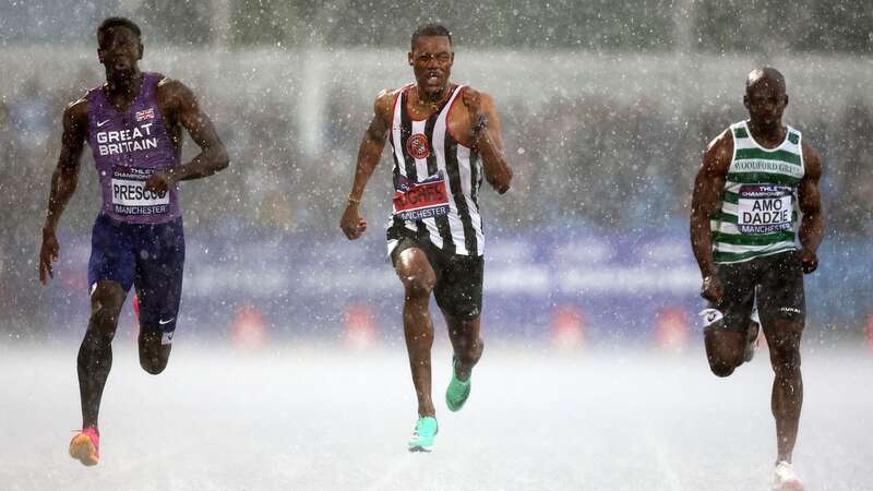 Come hell or high water: Hughes shows himself to be a man for all seasons in Manchester in July (Image: British Athletics via Getty Imag)