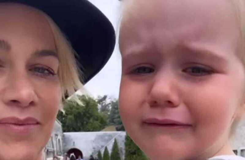 Kate Lawler cruelly mum shamed as she shares videos of daughter Noa crying