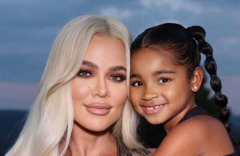 True Thompson, 5, wears $515 skirt and crashes Khloe Kardashian’s shoot in Italy