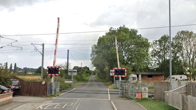 Police officers were called to the scene in Balderton