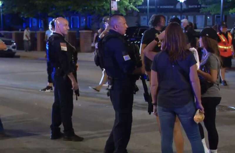 'Two hurt' after gunfire erupts at stadium during MLB game