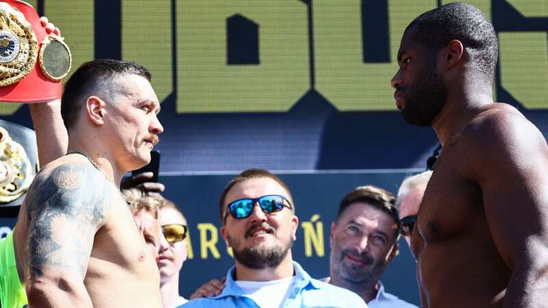 Oleksandr Usyk vs Daniel Dubois LIVE result from heavyweight world title fight