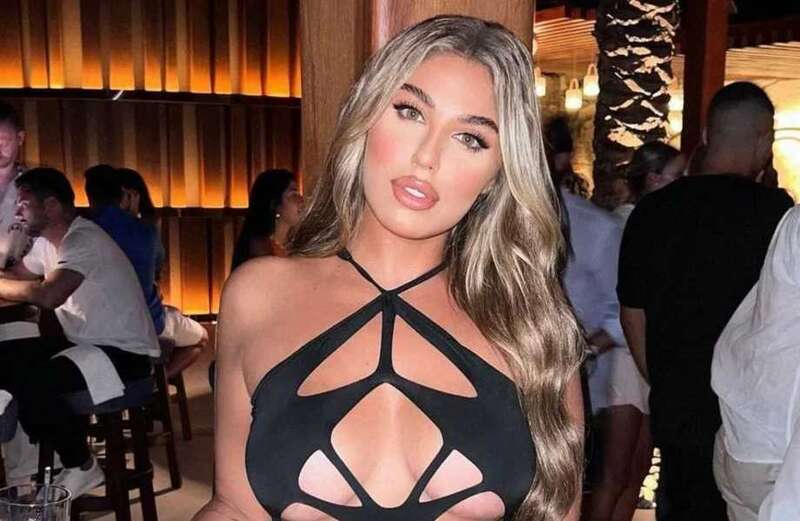 Love Island's Anna Vakili goes braless in very daring cut-out dress