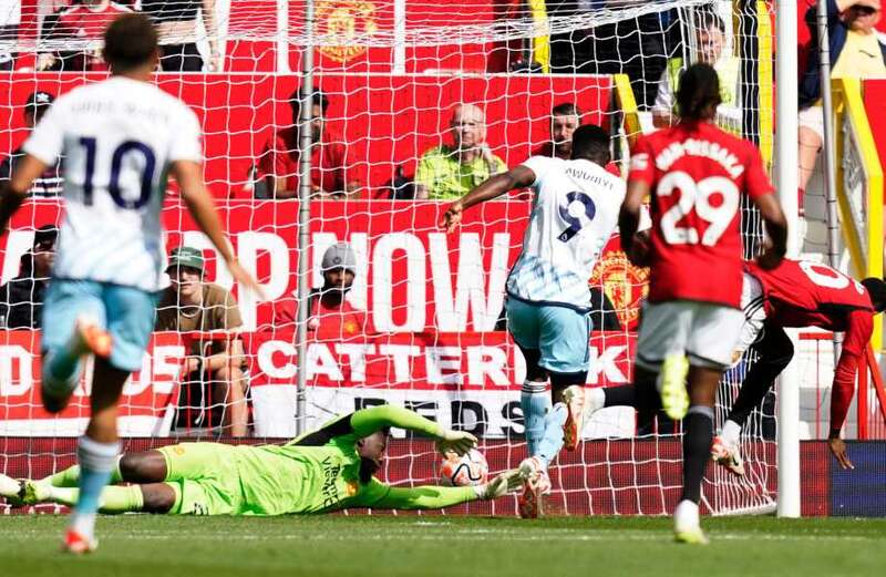 Fans joke Man Utd goalkeeper Onana tried to LEVITATE after unbelievable blunder