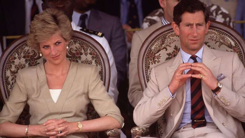 Princess Diana and Charles in 1990 (Image: Getty Images)