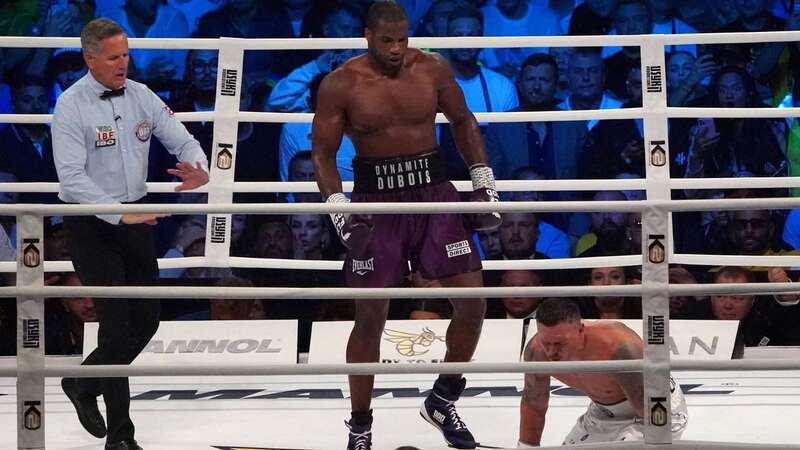 Daniel Dubois floored Oleksandr Usyk with an 