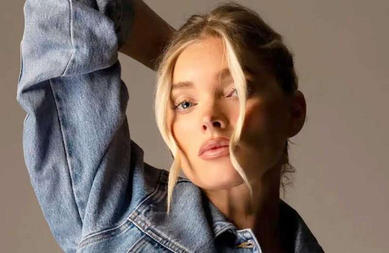 Victoria's Secret star Elsa Hosk goes topless under jacket for racy snaps